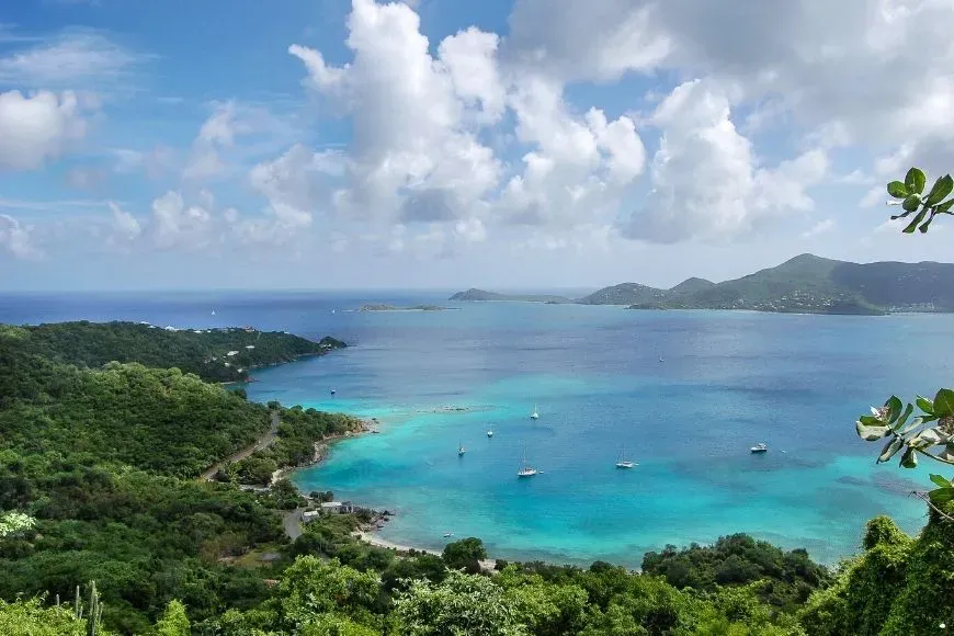 Coral Bay St Johns U.S. Virgin Islands.